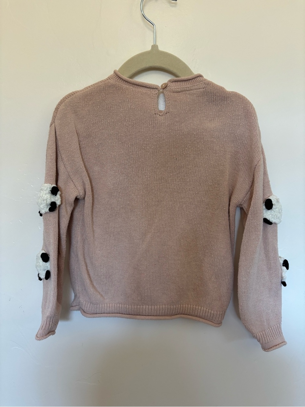Zara Girls Sheep Appliqué Sweater | A10 - Picture 4 of 6